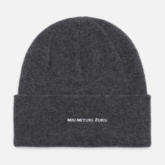 Шапка MKI Miyuki-Zoku Embroidered Logo Merino
