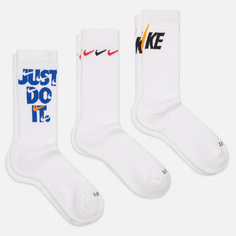 Комплект носков Nike 3-Pack Everyday Plus Cushioned Crew
