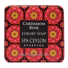 Мыло твердое SPA CEYLON Роскошное мыло "Роза и Кардамон" 100.0