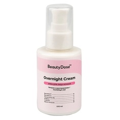 BEAUTYDOSE Крем для лица с пантенолом и витамином Е Night Anti-Age Effect
