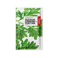 Маска для лица MANEFIT Маска тканевая с полынью для уменьшения пор