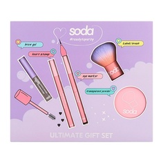 Набор средств для макияжа SODA Подарочный набор ULTIMATE GIFT SET #readytoparty So.Da
