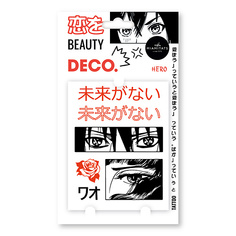 DECO. Татуировка для тела JAPANESE by Miami tattoos переводная Hero
