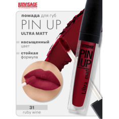 LUXVISAGE Блеск для губ PIN-UP ultra matt