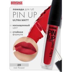 LUXVISAGE Блеск для губ PIN-UP ultra matt