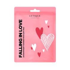 Маска для лица LETIQUE COSMETICS Увлажняющая тканевая маска для лица FALLING IN LOVE 1.0