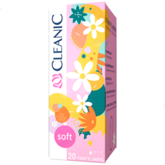 Прокладки гигиенические CLEANIC Soft Прокладки ежедневные гигиенические 20.0