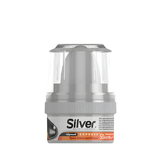Крем для обуви SILVER Крем-блеск для ухода за обувью, чёрный 50.0
