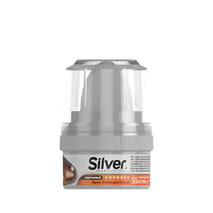 Крем для обуви SILVER Крем-блеск для ухода за обувью, коричневый 50.0