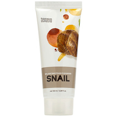 Мусс для умывания TENZERO Пенка для умывания с муцином улитки Snail Balancing Foam Cleanser