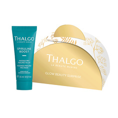 Маска отшелушивающая THALGO Энергизирующая пилинг-маска для сияния и обновления кожи в подарочной коробке Spiruline Boost