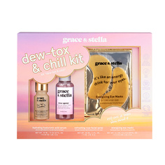 Набор средств для лица GRACE AND STELLA Подарочный набор “dew-tox & chill”