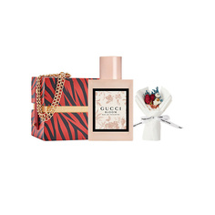 Набор парфюмерии GUCCI Туалетная вода Bloom Eau de Toilette + Подарочная коробка + Букет