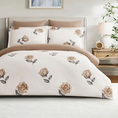 Комплект постельного белья ARYA HOME COLLECTION Постельное Белье Alamode Сатин 2 Спальное 200X220 Dusk