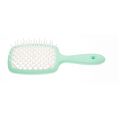 JANEKE Щетка для волос мятная с белым Superbrush