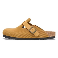 Шлепанцы BIRKENSTOCK Мюли Boston Suede Embossed Corduroy Narrow
