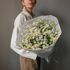 Букет живых цветов VERESK Букет с полевыми ромашками. Veresk 134 Вереск