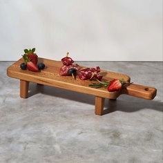 Доска сервировочная PLATES AND MORE Доска для сервировки на ножках