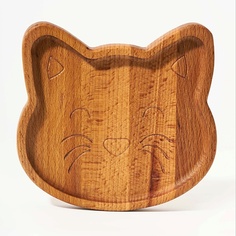 PLATES AND MORE Тарелка детская деревянная