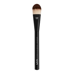 Кисть для лица NYX Professional Makeup NYX PROFESSIONAL MAKEUP Профессиональная кисть для тональных средств Pro Flat Foundation Brush