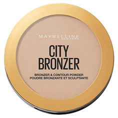 Пудра для лица MAYBELLINE NEW YORK MAYBELLINE Бронзирующая пудра City Bronzer Bronzer & Contour Powder