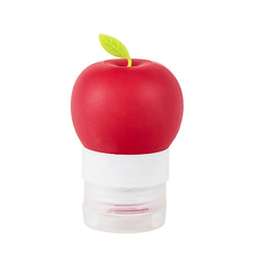 Дорожный флакон TAKE AND GO Силиконовая бутылка Apple