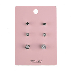 TWINKLE Серьги Square Set