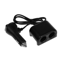 Разветвитель прикуривателя torso, с вольтметром, usb 3.1 а, провод 70 см