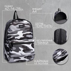 Рюкзак школьный текстильный Nazamok