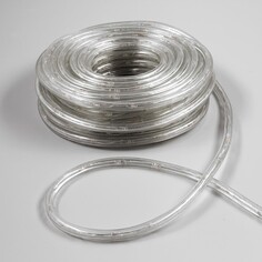 Световой шнур luazon lighting 10 мм, ip65, 20 м, 24 led/м, 220 в, 8 режимов, свечение мульти