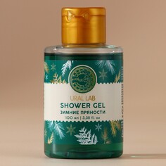 Гель для душа ural lab, 100 мл, аромат зимних пряностей, новый год