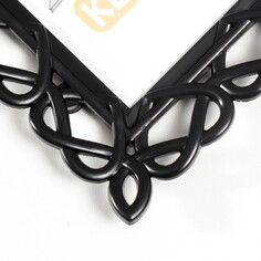 Фоторамка пластик l-7 10х15 см черный (пластиковый экран) Keep Memories