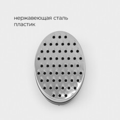 Терка с контейнером magistro woks, 17×12 см, цвет черный