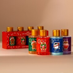 Подарочный набор ural lab happy new year: гель для душа, 4х100 мл, новый год