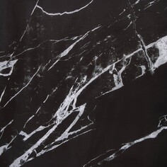 Штора для ванной savanna, 180×180 см, черная