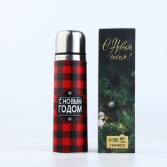 Термос в кожзаме mode forrest