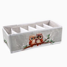 Органайзер для хранения, кофр для белья 6 ячеек SEE YOU Home