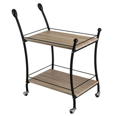 Стол сервировочный Марко дуб сонома/эбеновое дерево/черный Ifers