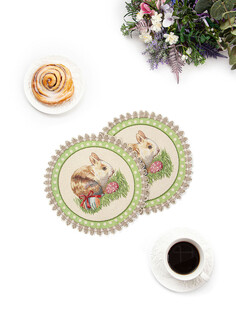 Комплект салфеток 2 шт круг д27 см Le Gobelin