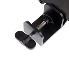 Розеточный блок на струбцине luazon, 16а, трехместный, 2xusb, 2.1 a, провод 1,8 метра, черн.