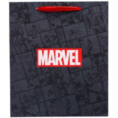 Пакет подарочный, 23х27х11 см, упаковка, мстители Marvel