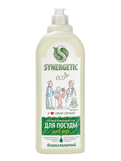 Средство для мытья посуды synergetic