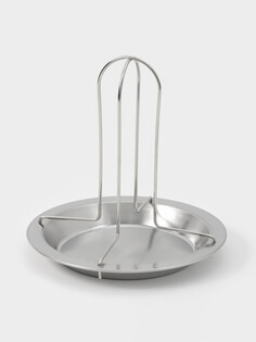 Форма из нержавеющей стали для курицы-гриль доляна, d=16,5 см, h=17 см, цвет хромированный