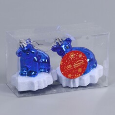 Ёлочные игрушки 2 шт. Зимнее волшебство