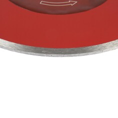 Диск алмазный отрезной лом, сплошной, мокрый рез, 230×22 мм Lom