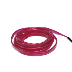 Неоновая нить cartage для подсветки салона, адаптер питания 12 в, 5 м, фиолетовый