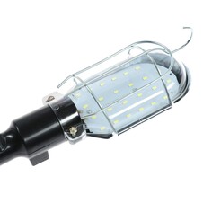 Светильник переносной светодиодный luazon lighting с выключателем, 10 вт, 24 led, 5 м, черный