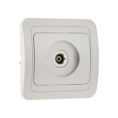 Розетка телевизионная одноместная luazon lighting