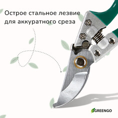 Секатор плоскостной, 8 Greengo