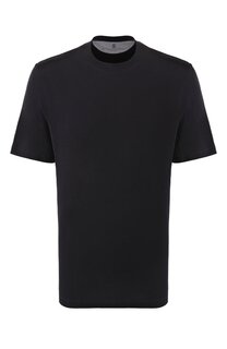 Хлопковая футболка Brunello Cucinelli